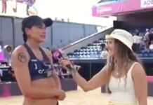 Jogadora de Vôlei fica em 3º lugar, comemora prisão de Bolsonaro e toma lição de um verdadeiro campeão