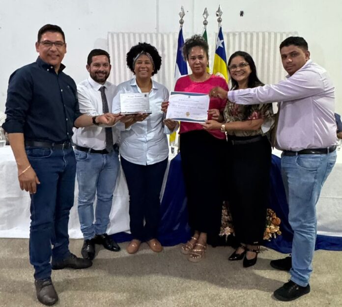 Deputada Silvia Crsitina cidadã de são felipe do oeste