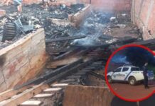 Incêndio fatal tira a vida de duas crianças; mãe não estava no local