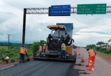 Obras na BR-364 avança e promete facilitar a conexão regional