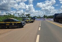 BR-364: Entrada de Cujubim se torna cenário de protestos pelo terceiro dia seguido