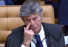 Fux paralisa mais de 100 processos de réus pelo 8 de janeiro