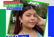 Estudantes do Ifro alcançam nota 960 em Redação e médias acima de 750 no Enem 2025