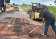 DER inicia manutenção da RO-471 após indicação do deputado Jean Oliveira
