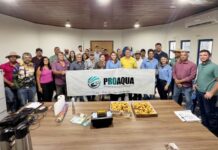 Deputado Luizinho Goebel participa de reunião com produtores de peixes em Colorado do Oeste