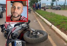 Acidente fatal de moto marca tragédia nas proximidades do Cemetron