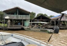 Operação relâmpago da PF e Ibama desmantela frota de garimpo no rio Madeira com destruição de 47 embarcações