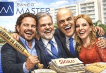 A chocante publicação de Deltan sobre o quarteto Vorcaro, Toffolli, Moraes e Viviane Barci