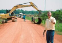 Luizinho Goebel intensifica agenda no interior e acompanha obras que impulsionam desenvolvimento em Rondônia
